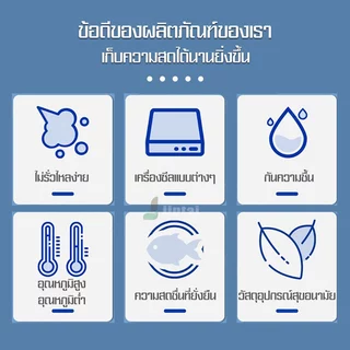 ถุงซีลสูญญากาศถุงซีลถนอมอาหาร มีลายนูน ถุงหนาพิเศษความหนา19ไมครอน แพ็ค100ใบ ถุงหนาตามมาตรฐาน