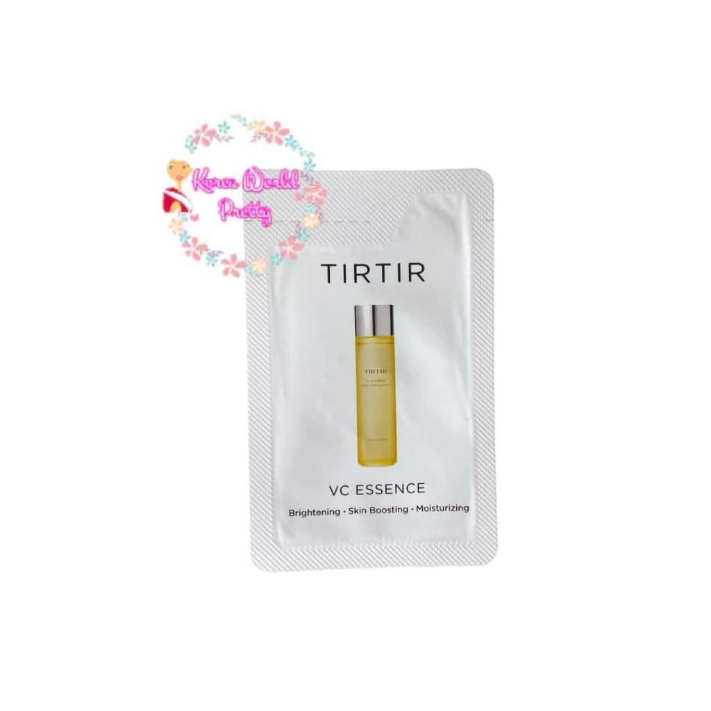 Tirtir VC Essence 1ml ขนาดทดลอง เอสเซ้นส์วิตซี ปรับผิวสว่าง กระจ่างใส ลดเลือนฝ้า กระ จุดด่างดำ ให้ผิวกระชับ เรียบเนียน