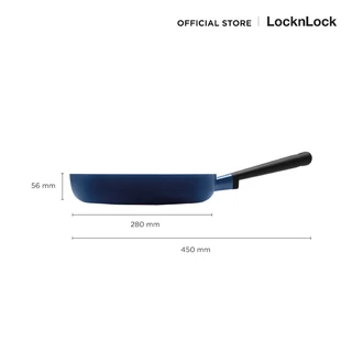 LocknLock กระทะ Fry Pan 28 cm. DECORE' collection รุ่น LDE1283IH