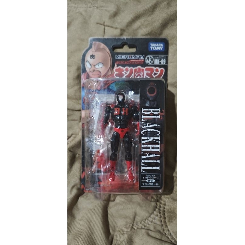 Microman Kinnikuman Blackhall MK09 ของใหม่ยังไม่แกะ แต่แพคเกจเก่าตามสภาพ สามารถนัดรับได้ที่เซ็นทรัลป
