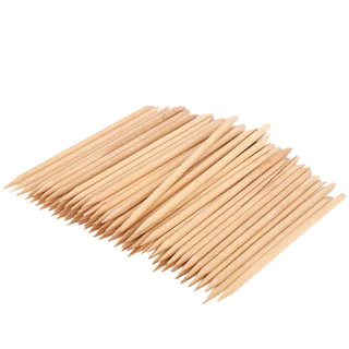ไม้ส้มดันหนัง ดันหนังส่วนเกิน 100 ชิ้น/ห่อ สินค้าพร้อมส่ง