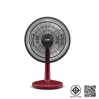 #สีใหม่ Mitsubishi พัดลม ตั้งโต๊ะ 16 นิ้ว แบบปุ่มกด D16A-GC