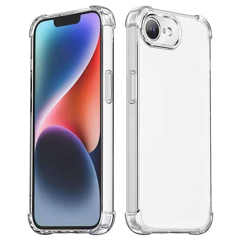 iPhone 16eตรงรุ่น(พร้อมส่งในไทย)เคสTPUใสกันกระแทกแบบคลุมกล้องiPhone 16E