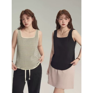 ใหม่/514#-เสื้อกล้ามสาวอวบ เสื้อกล้ามเเฟชั่น เสื้อหน้าร้อน ผ้านิ่ม ใส่สบาย