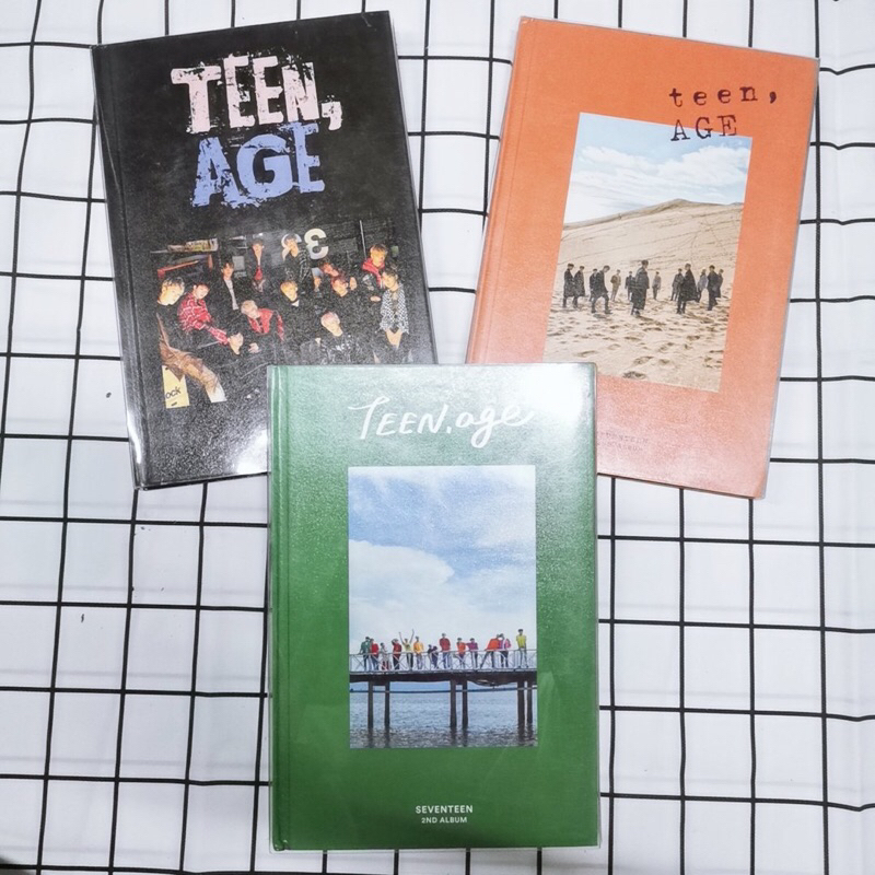 ส่งต่อ อัลบั้มเปล่า Seventeen - Teen age album