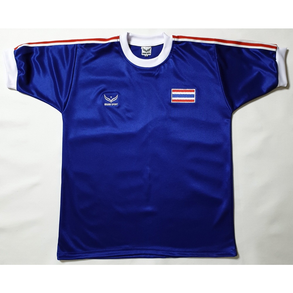เสื้อฟุตบอลย้อนยุค ทีมชาติไทย คิงส์คัพ 2522 ชุดเหย้า สีน้ำเงิน THAILAND 2522 HOME RETRO FOOTBALL SHIRT