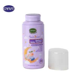 ENFANT (อองฟองต์) Sweet Dream Natural Baby Powder แป้งเด็ก สูตรธรรมชาติจากแป้งข้าวโพด ใช้ได้ตั้งแต่เด็กแรกเกิด 80g.