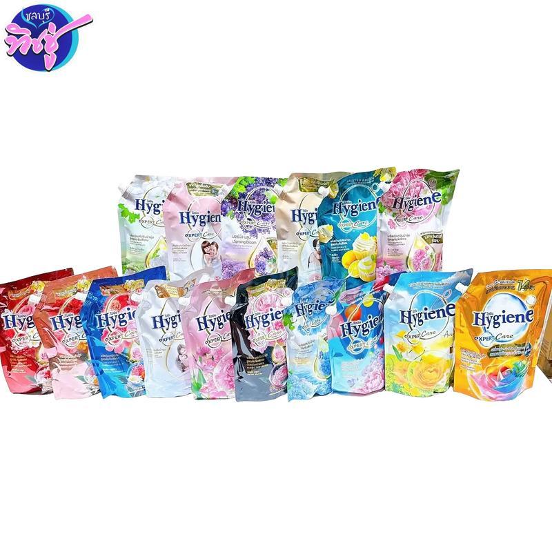 [ถุง] Hygiene ไฮยีน ผลิตภัณฑ์ปรับผ้านุ่ม ปริมาณ 1100 มล. สูตรเข้มข้น Clean ทำความ สะอาด