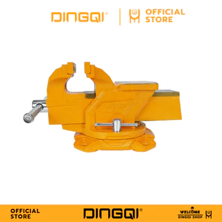 DINGQI ปากกาจับชิ้นงาน(เหล็กเหนียว) 4 ,5 , 6 ,8 นิ้ว ปากกาจับงาน ฐานหมุนได้360° ฐานหมุนได้ 4 นิ้ว