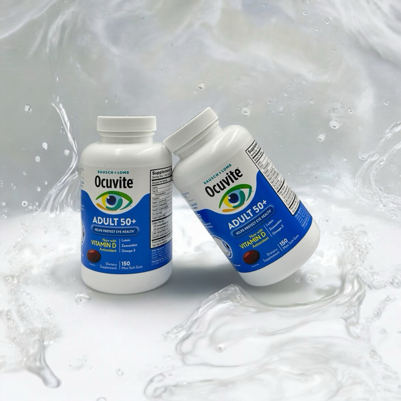 👁️ Ocuvite Adult 50+ วิตามินบำรุงสายตา สำหรับวัย 50+