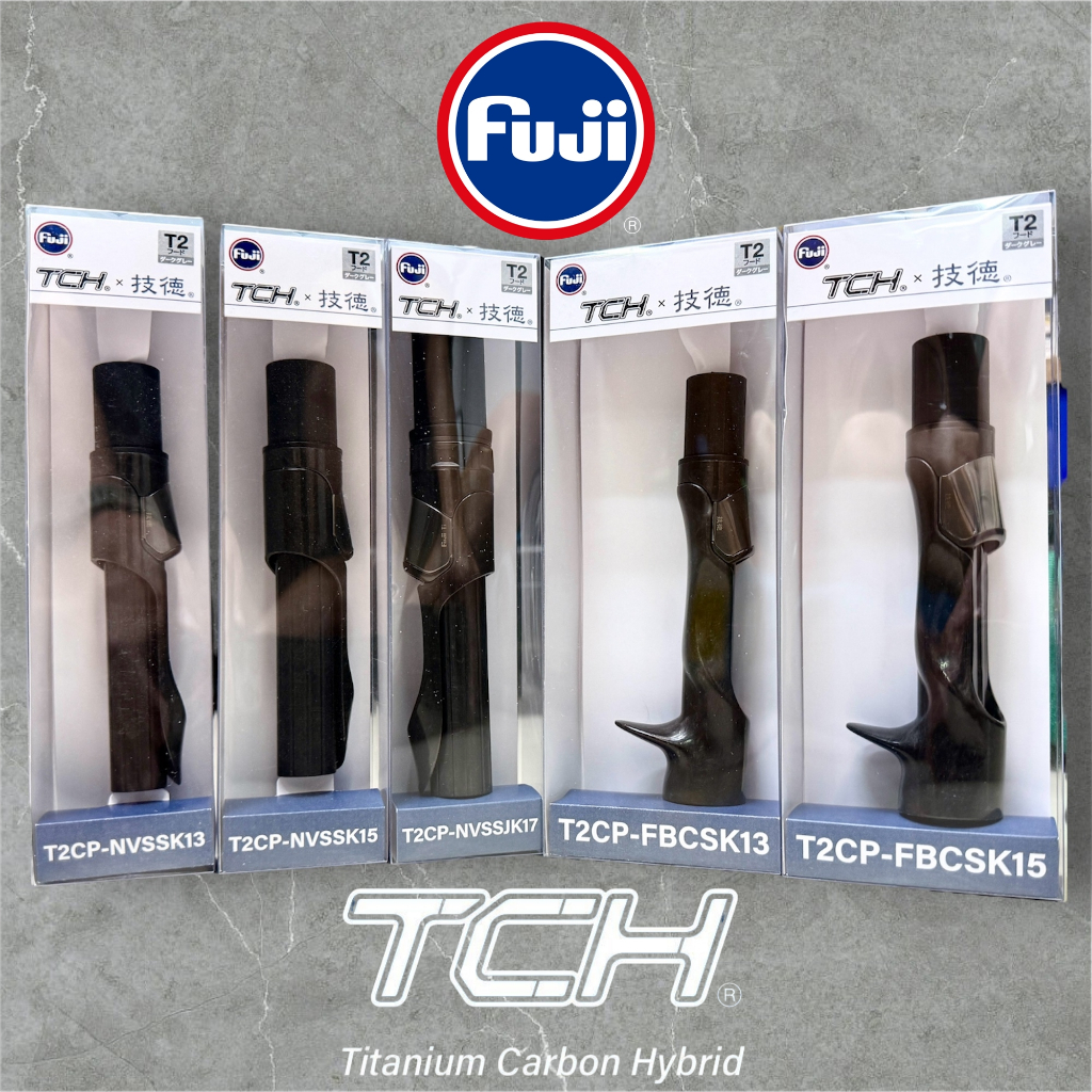 FUJI TCH REEL SEATS   *** รีลซีท คาร์บอน ไทเทเนี่ยม สีเดิมโรงงาน ญี่ปุ่นแท้ 100% ***