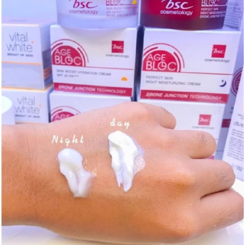 ครีมบำรุงผิวกลางวัน BSC AGE BLOC BOOST HYDRATING CREAM SPF20 PA+++ - รูปที่ 3