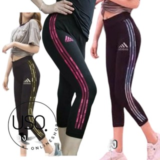 กางเกงเลคกิ้ง สาวอวบ Legging 5 ส่วน 8721-3 อ้วน ผอม ใส่ได้ ก…