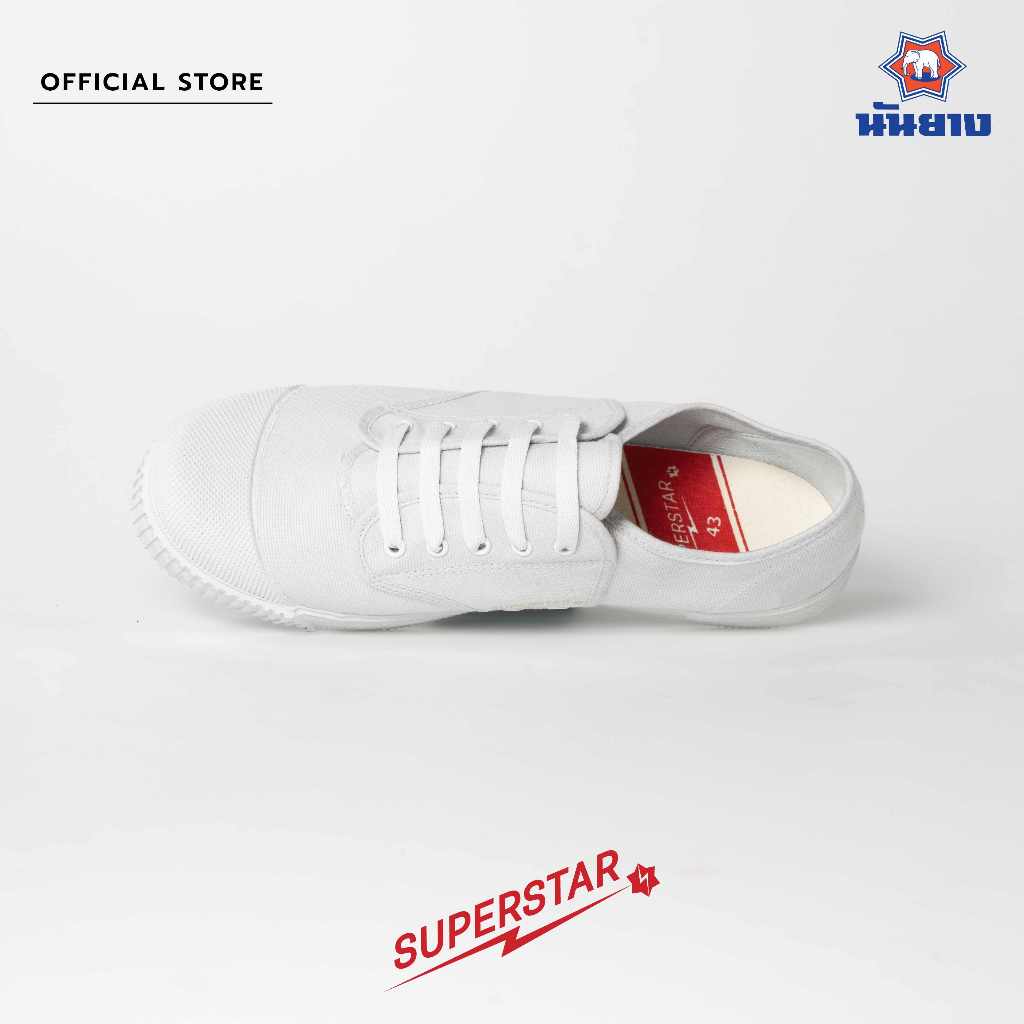 Nanyang รองเท้าผ้าใบ รุ่น Superstar สีขาว (White)