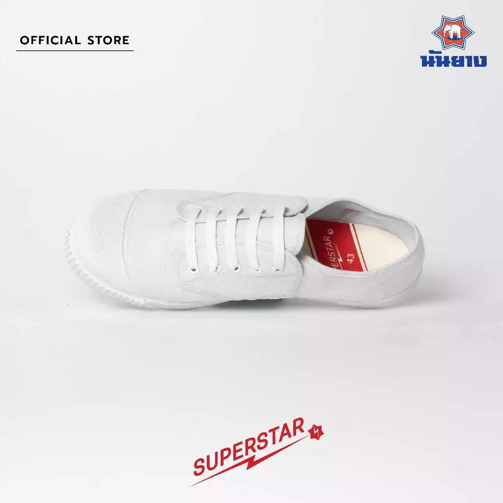 Nanyang รองเท้าผ้าใบ รุ่น Superstar สีขาว (White)