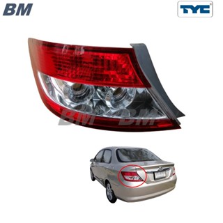 ไฟท้าย ซิตี้ CITY HONDA 2003 2004 รุ่น แมลงสาบ * TYC *