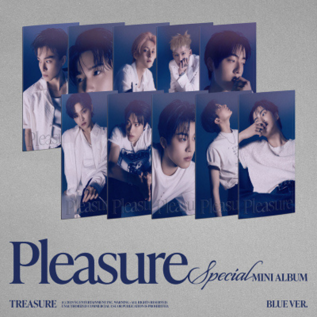 [พร้อมส่ง] อัลบั้ม TREASURE SPECIAL MINI ALBUM [PLEASURE] Blue/Yellow/Green Ver.