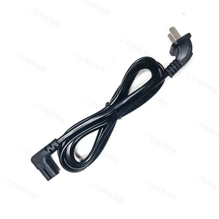 สายไฟ AC Power USA 2Prong Angle Down Power Cord NEMA 1-15P to IEC320 C7 Figure 8 Connector 2X0.75mm 2Pin US Plug 2.5A