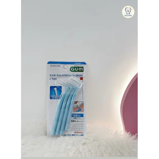 แปรงซอกฟัน GUM Pro L Type (size SSS,SS) GUM Pro’s interdental brush L type