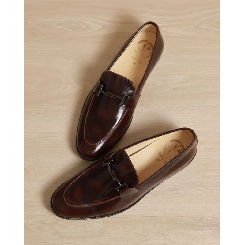 [SA025] Shoesshi รองเท้าหนังแท้ รองเท้าผู้ชาย Loafer ออกงาน