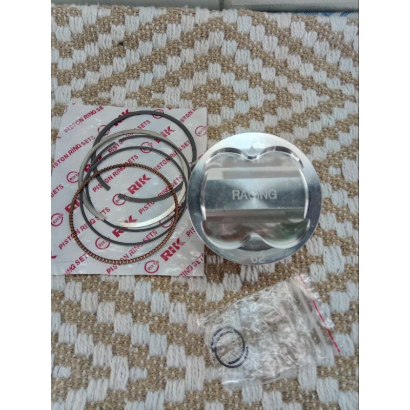 ลูกสูบ pcx 160  62,63 CNC สลัก14  ใส่หลีด Pcx160 ginrno Cik160 ตระกูล 4วาล์วสลัก14  ใส่ได้ปาดหลบวาล์