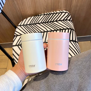 แก้วเก็บอุณหภูมิ tyeso ขนาดพกพา ขนาด 200ML. 260ML. น้ำหนักเบา แก้วน้ำเก็บความเย็น แบบพกพาขนาดเล็กน่ารัก