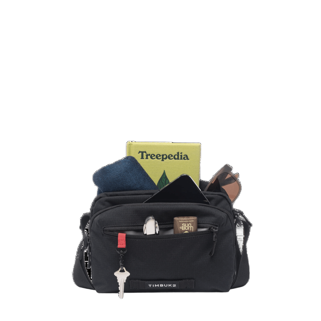 Timbuk2 FLIGHT CROSSBODY SATCHEL - Jet Black (1075-3-6114) OS กระเป๋าสะพาย คาดอก คาดเอว