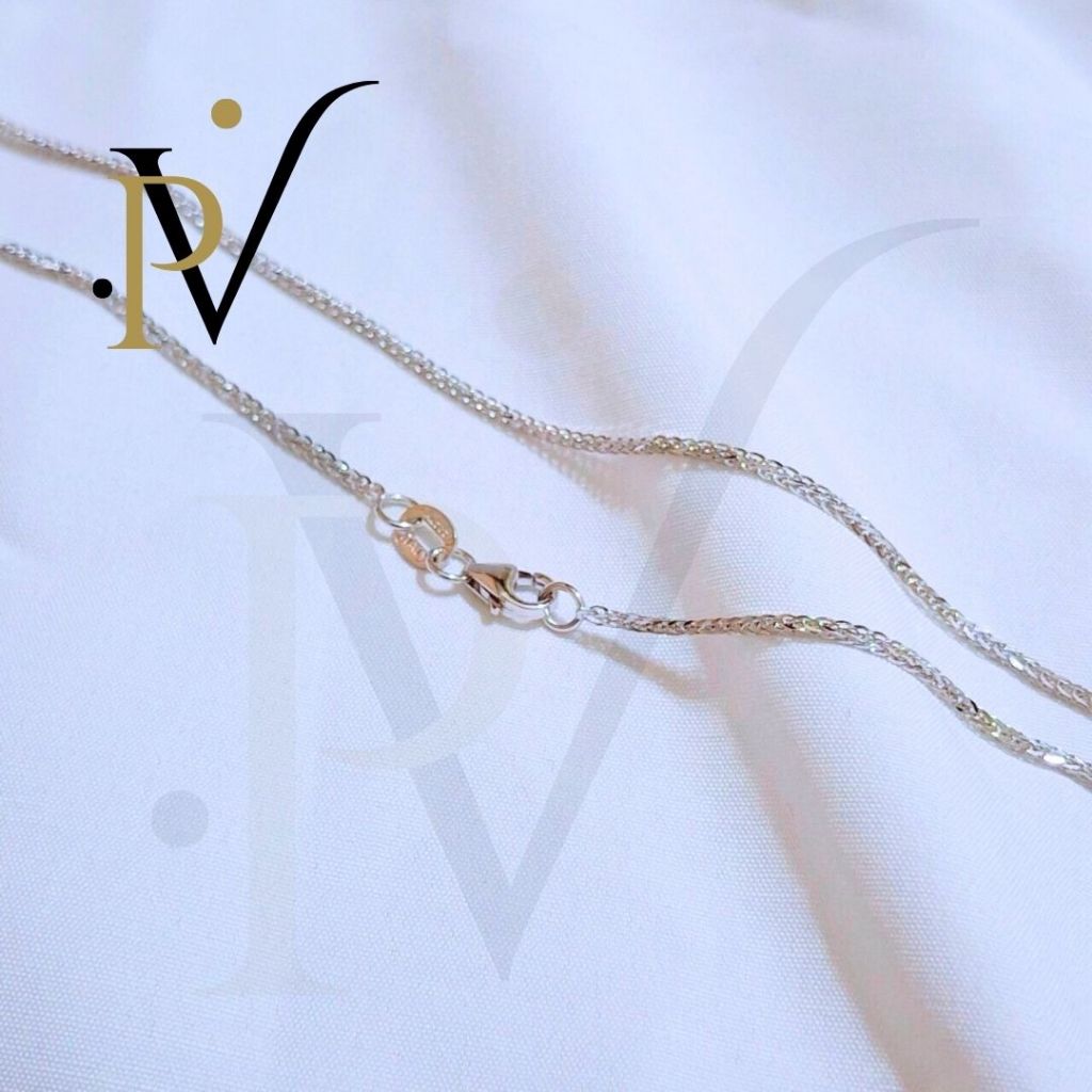 สร้อยคอทองแท้ PV ทองคำแท้ 14k Italy (583) ลายสี่เสา มีใบรับประกันจากทางร้าน