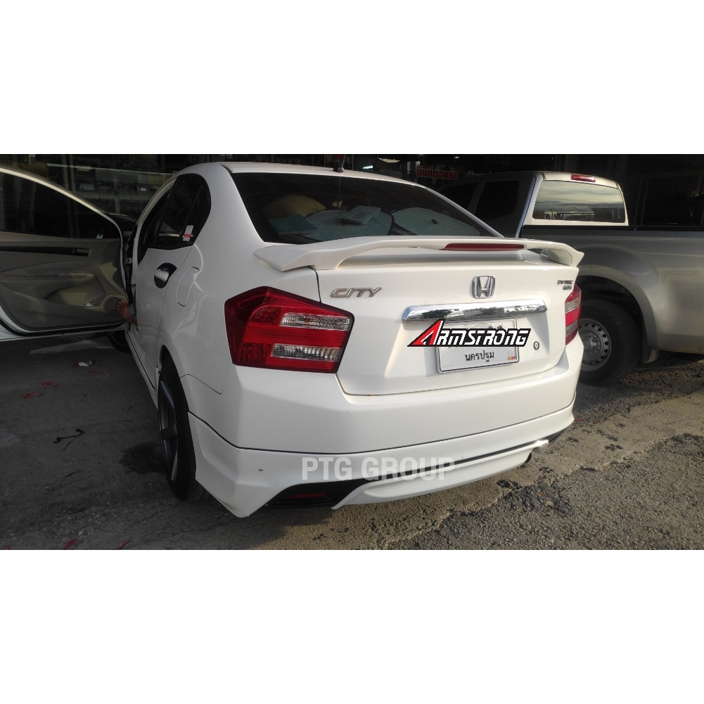 สเกิร์ตรอบคัน HONDA CITY 2009 20011 2012 MODULO สีขาว *งานไทยพร้อมส่ง*