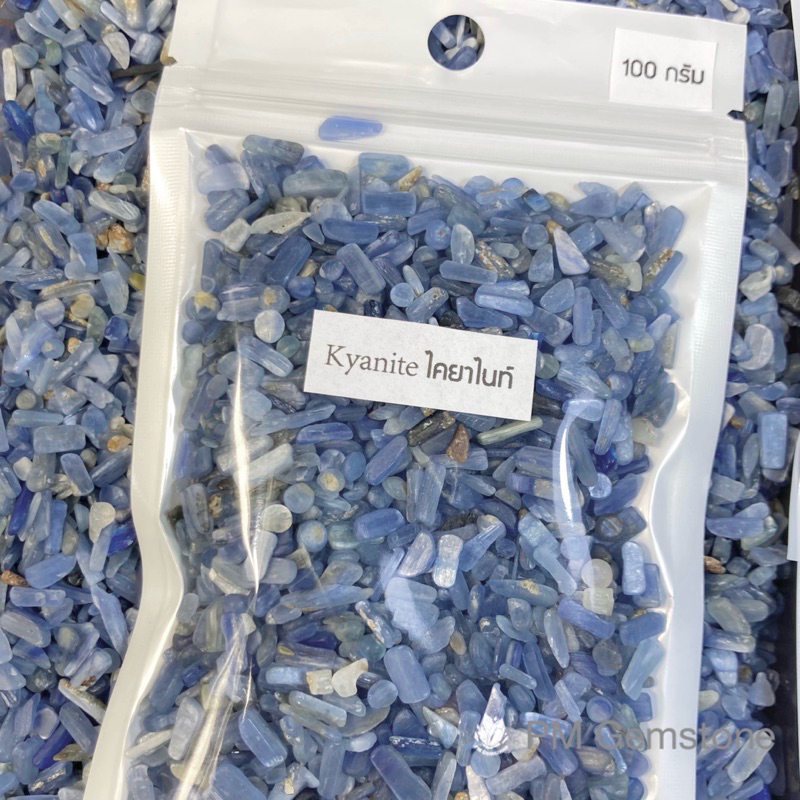 KN01 ไคยาไนต์ ( Kyanite ) ขนาดเล็ก 2-4mm หินธรรมชาติ รูปที่ 6