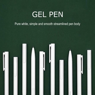 Xiaomi Gel Ink Pen 0.5mm (10-pack) ปากกาเจล เขียนลื่นๆ แห้งไว ไม่เลอะ ปากกาหมึกเจล 0.5mm
