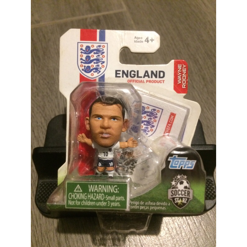 โมเดลนักฟุตบอลแท้ Soccer Starz [England/Wayne Rooney]