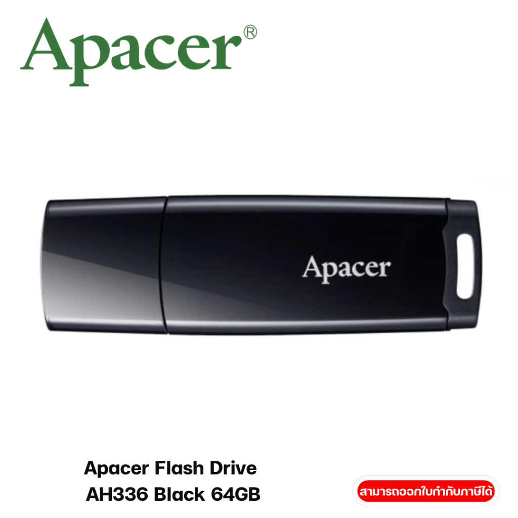 Apacer Flash Drive AH336 Black 64GB