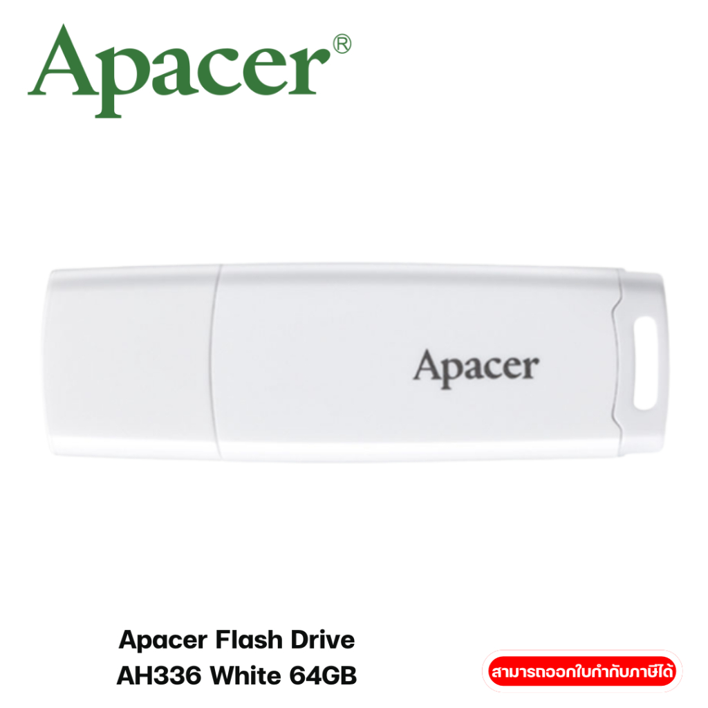 Apacer Flash Drive AH336 White 64GB