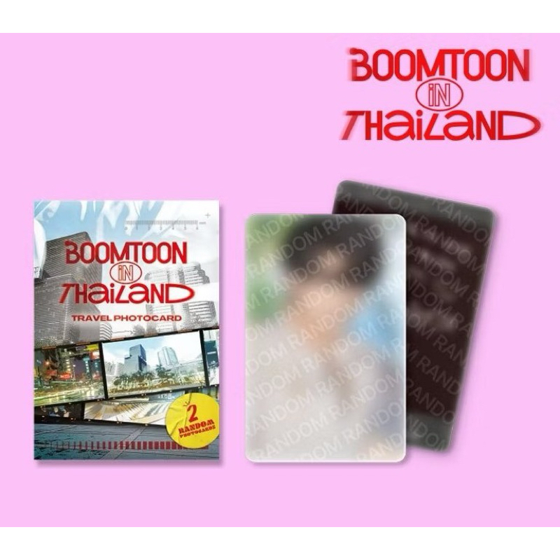 การ์ด BOOMTOON IN THAILAND (พร้อมส่ง) อีฟ จีแท ฮันซออิน