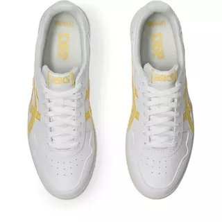 ASICS : 1203A615.103 JAPAN S UNISEX SPORTSTYLE ชายหญิง รองเท้าแฟชั่น ของแท้ WHITE/FADED YELLOW