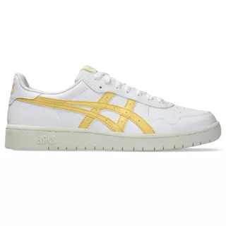 ASICS : 1203A615.103 JAPAN S UNISEX SPORTSTYLE ชายหญิง รองเท้าแฟชั่น ของแท้ WHITE/FADED YELLOW