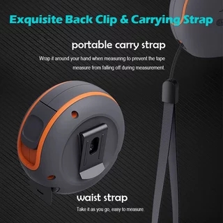 JIMIHOME ตลับเมตร สายวัด Portable Measure Tape สายวัดตัวแบบตลับพกพา ตลับเมตรเทปเหล็ก ความยาว 3.5 / 5.5m สำหรับวัดพื้นที่