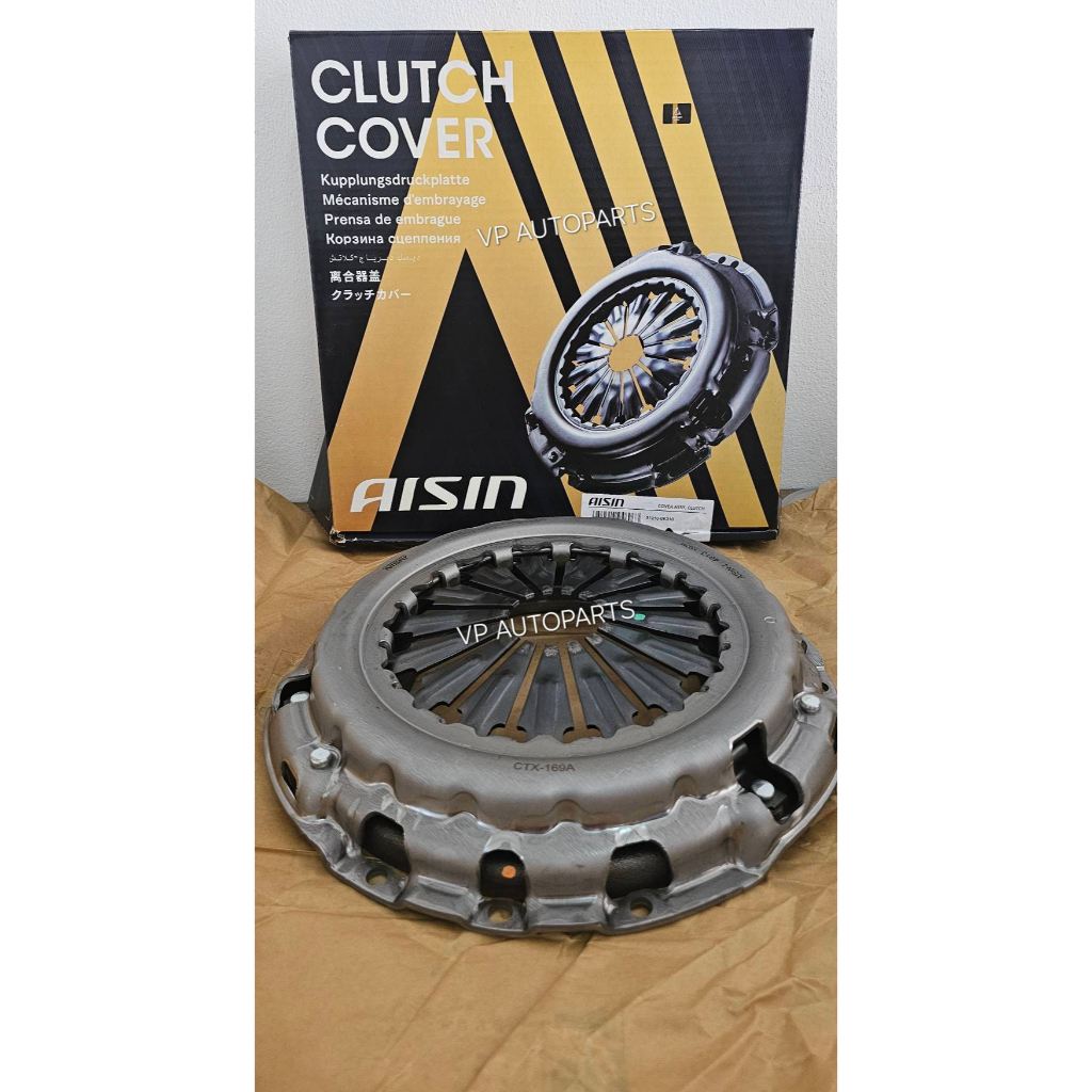 แท้ AISIN  หวีคลัทช์/จานกดคลัทช์ TOYOTA REVO 11" Revo รีโว่ รุ่น 6เกียร์  2WD รหัส #CTX169A