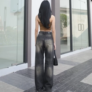 กางเกงยีนส์ขากระบอกใหญ่ รุ่น Goody Jeans