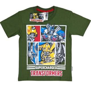 เสื้อยืดเด็กผู้ชาย ลาย ทรานส์ฟอร์เมอร์ส ออพติมัส ไพรม์ บัมเบ…