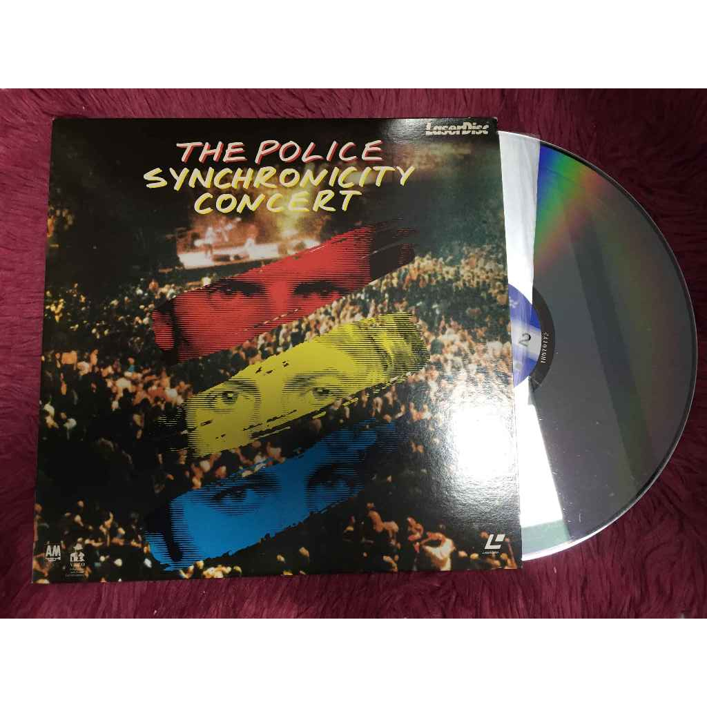 THE POLICE SYNCHRONICITY ขนาด 12 นิ้ว LD A36