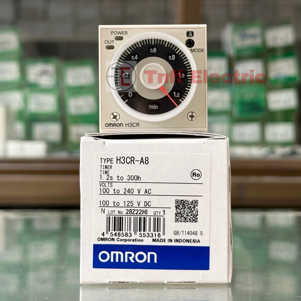 OMRON H3CR-A8 (100-240VAC) ไทม์เมอร์
