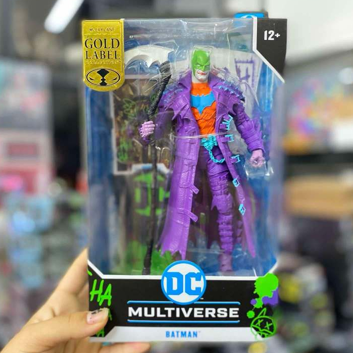 Mcfarlane Toys - BATMAN 7" (DARK KNIGHTS DEATH METAL)(JOKERIZED)(GOLD LABEL)  17591-INT