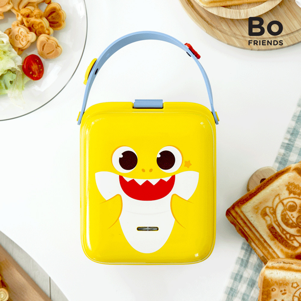 ( พร้อมส่ง ) Baby Shark Bungeoppang Waffle Maker เครื่องทำวาฟเฟิล & แซนวิชสุดคิ้วท์