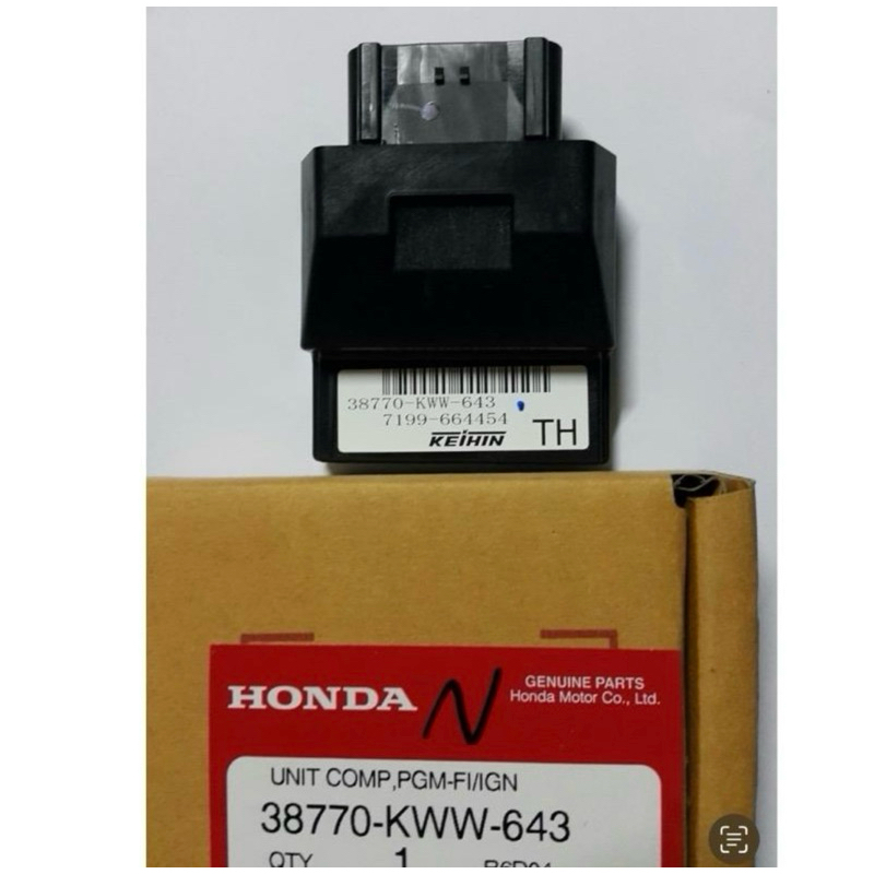 กล่องไฟเวฟ110iปี2011-2013แท้ศูนย์ 38770-KWW-643✅