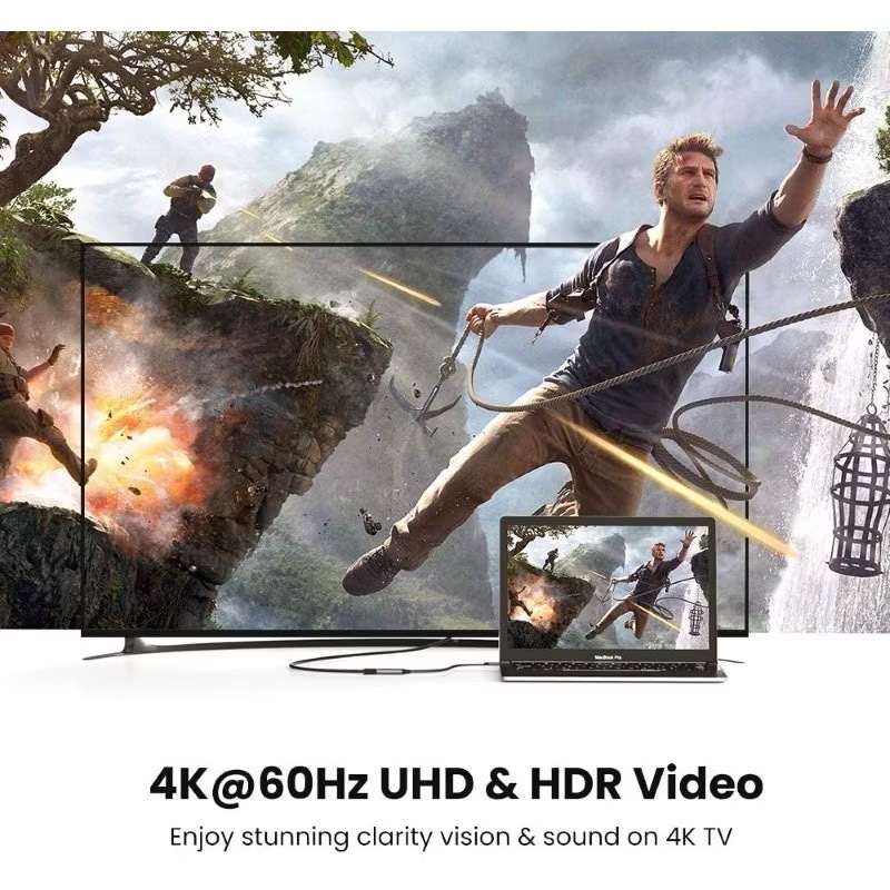 Ugreen 70444 สายแปลง USB Type-C to HDMI 2.0 Adapter รองรับวิดีโอ 4K / 60Hz For Laptop and Smartphone - รูปที่ 7