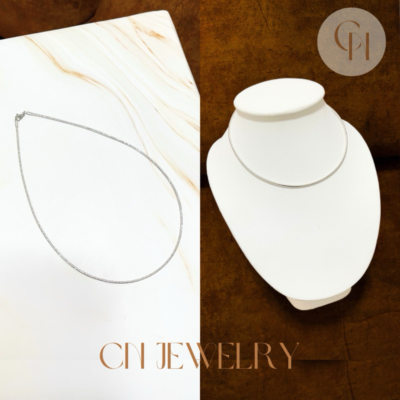 [⚡️ลดเพิ่ม 30% เก็บโค้ดหน้าร้าน] 1 เส้น สร้อยคอ (วัสดุอย่างดี ไม่ลอกดำ แพ้ง่ายใส่ได้) CN Jewelry