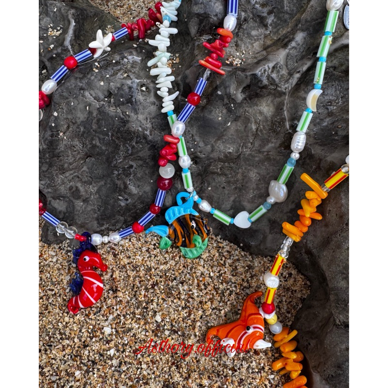 🐠🎀✨Under the sea necklace 🐡🫧🐚