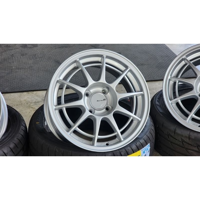 ล้อแมงมุม NT03 15x7 et35 สี Silver งานไทย KK